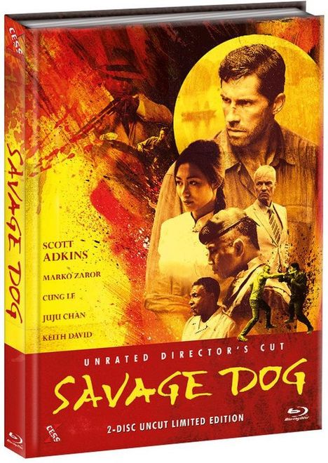 Savage Dog (Blu-ray &amp; DVD im Mediabook), 1 Blu-ray Disc und 1 DVD