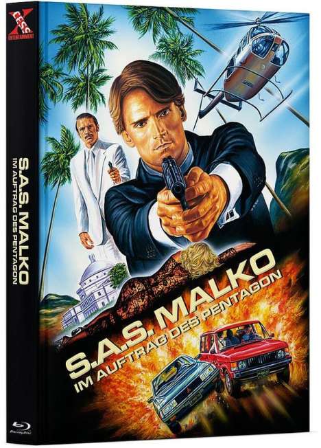 S.A.S. MALKO - Im Auftrag des Pentagon (Blu-ray &amp; DVD im Mediabook), 1 Blu-ray Disc und 1 DVD
