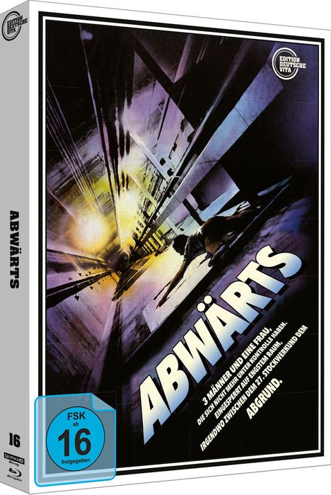 Abwärts (Ultra HD Blu-ray &amp; Blu-ray im Mediabook), 1 Ultra HD Blu-ray und 1 Blu-ray Disc