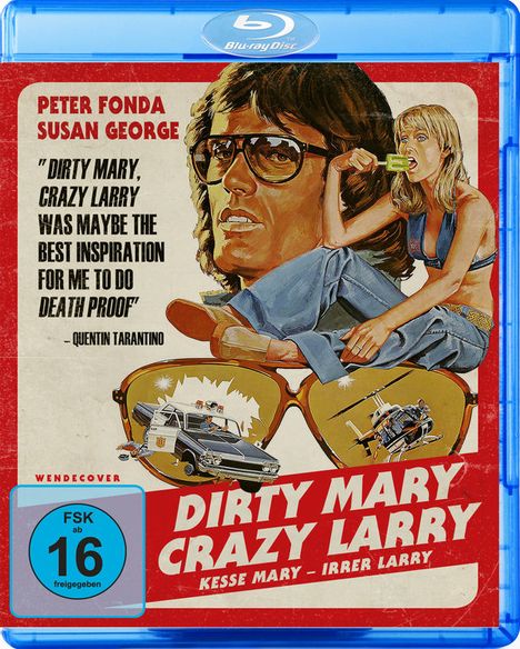 Dirty Mary, Crazy Larry - Kesse Mary, Irrer Larry (Blu-ray), Blu-ray Disc