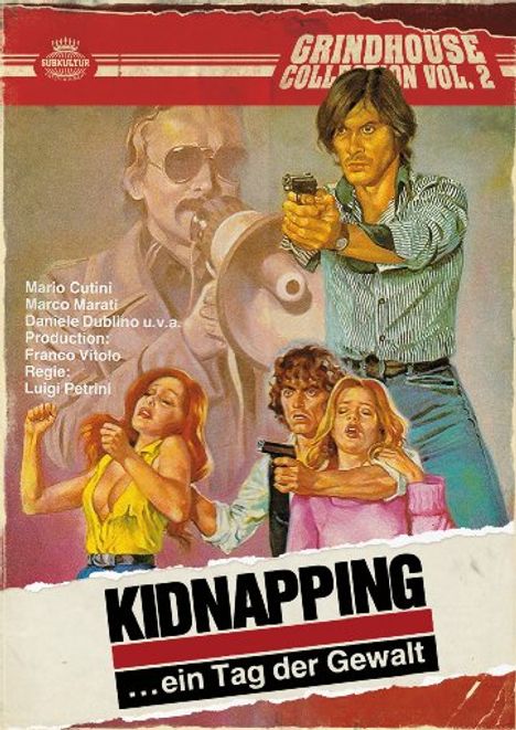 Kidnapping ... ein Tag der Gewalt (Blu-ray &amp; DVD), 1 Blu-ray Disc und 1 DVD