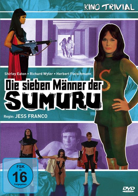 Die sieben Männer der Sumuru - Kino Trivial, DVD