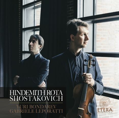 Yuri Bondarev & Gabriele Leporatti - Hindemith / Rota / Schostakowitsch, CD