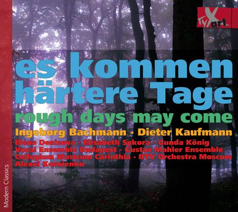 Dieter Kaufmann (geb. 1941): Evocation - Oratorium gegen die Gewalt (nach Gedichten von Ingeborg Bachmann), CD