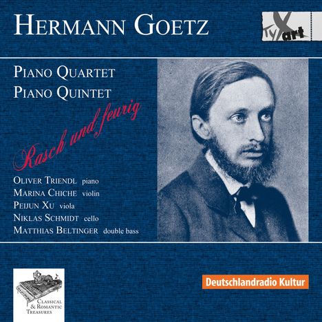 Hermann Goetz (1840-1876): Klavierquintett op.16, CD