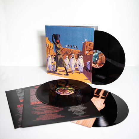 The Mars Volta: The Bedlam In Goliath + Mr. Muggs, 2 LPs und 1 Single 7"