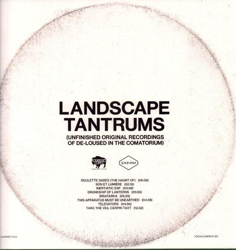 The Mars Volta: Landscape Tantrums, LP