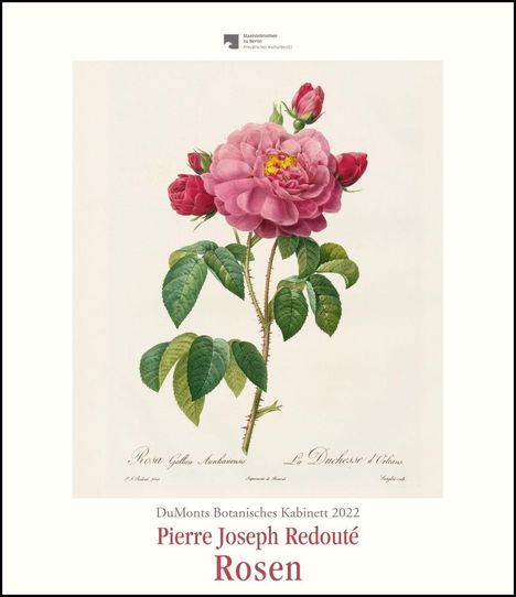 DuMonts Botanisches Kabinett - Rosen von P.J. Redouté - Kuns, Kalender