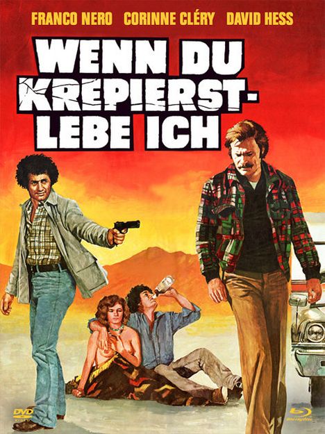 Wenn du krepierst - lebe ich (Blu-ray &amp; DVD im Digipack), 1 Blu-ray Disc und 2 DVDs