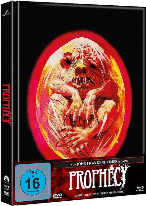 Prophecy - Die Prophezeiung (Blu-ray & DVD im wattierten Mediabook), 1 Blu-ray Disc und 1 DVD