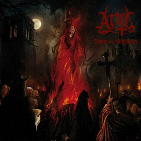 Attic: Return Of The Witchfinder (Red Marbled Vinyl), LP