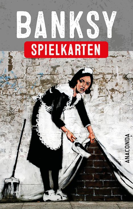 Kartenspiel Banksy. 54 Spielkarten mit 30 Banksy-Motiven, Diverse