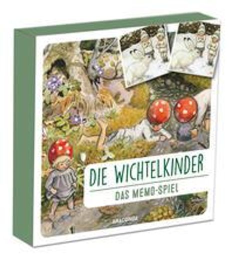 Die Wichtelkinder - Memospiel mit 40 Karten -, Diverse