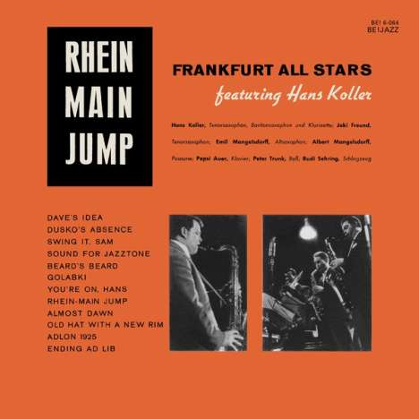 Albert Mangelsdorff (1928-2005): Rhein Main Jump feat. Hans Koller, LP