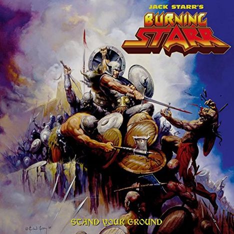 Jack Starr's Burning Starr: Stand Your Groud (Orange Vinyl), 2 LPs
