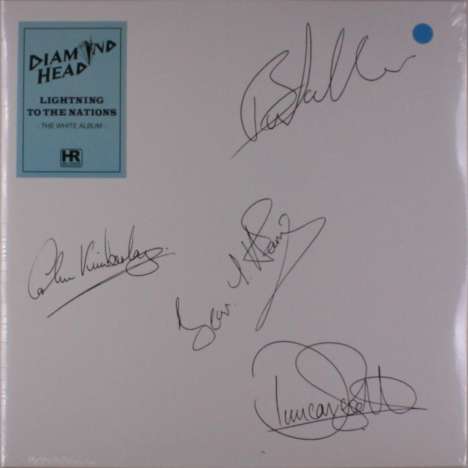 Diamond Head: Lightning To The Nations - The White Album (Blue Vinyl), 2 LPs