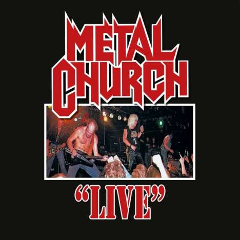 Metal Church: Live (Translucent Blood-Red Vinyl), LP