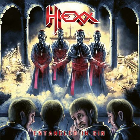 Hexx: Entangled In Sin (Red Vinyl), LP