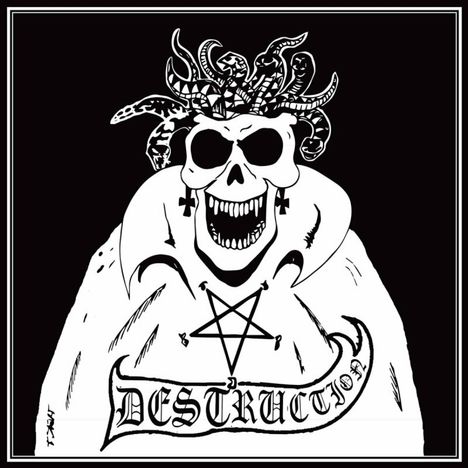 Destruction: Bestial Invasion of Hell (Black/White Bi-Colored Vinyl), LP