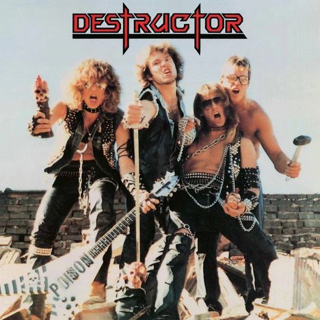 Destructor: Maximum Destruction (Bi-Color Vinyl), 1 LP und 1 Single 7"