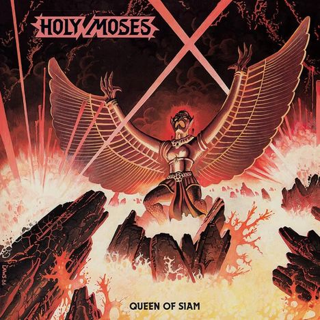 Holy Moses: Queen Of Siam (Limited Edition) (Oxblood/Yellow Mixed Vinyl), LP