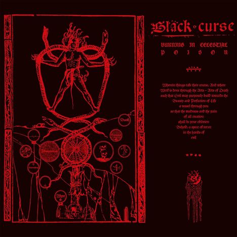 Black Curse: Burning In Celestial Poison, CD