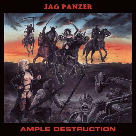 Jag Panzer: Ample Destruction (Black Vinyl), 2 LPs