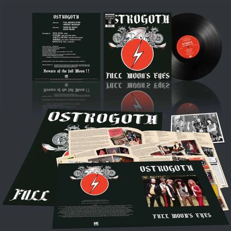 Ostrogoth: Full Moon's Eyes (Black Vinyl), LP