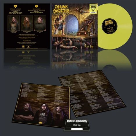 Inhuman Condition: Mind Trap (Trans Piss Yellow Vinyl), LP