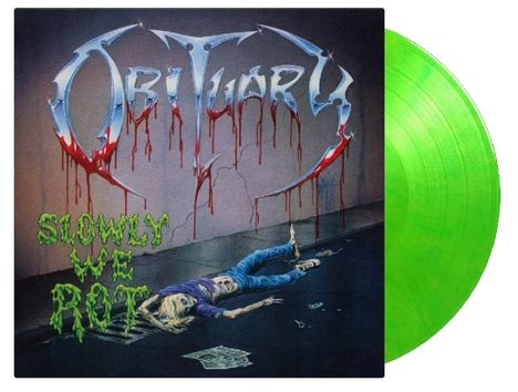 Obituary: Slowly We Rot (180g) (Limited-Numbered-Edition) (Yellow/Green Vinyl), LP