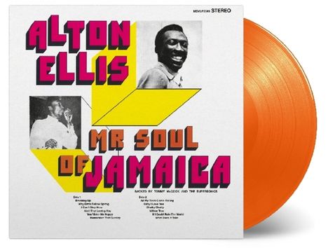 Alton Ellis: Mr Soul Of Jamaica (180g) (Limited-Numbered-Edition) (Orange Vinyl), LP