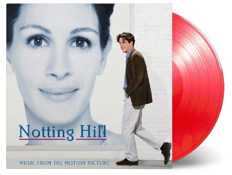 Filmmusik: Notting Hill (180g) (Limited-Numbered-Edition) (Translucent Red Vinyl) (+3 Bonustracks), LP