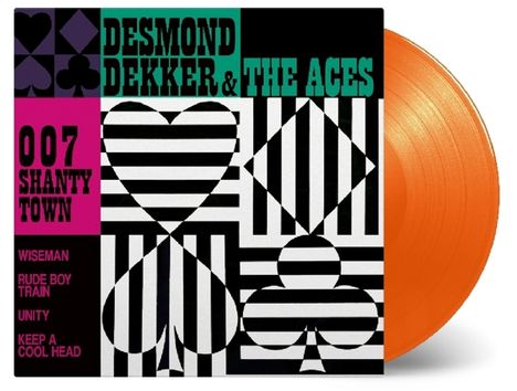 Desmond Dekker: 007 Shanty Town (180g) (Limited-Numbered-Edition) (Orange Vinyl), LP