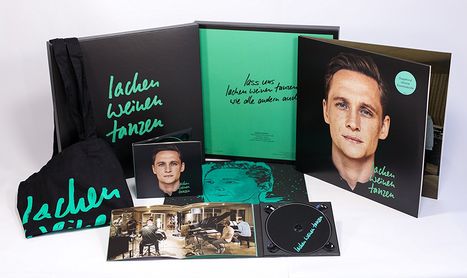 Matthias Schweighöfer: Lachen Weinen Tanzen (Limited-Fanbox), 2 LPs und 1 CD