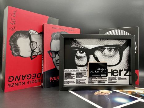 Heinz Rudolf Kunze: Werdegang (limitierte Fanbox), 2 CDs, 1 Buch und 1 Merchandise