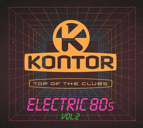 Kontor Top Of The Clubs - Electric 80s Vol. 2, 3 CDs