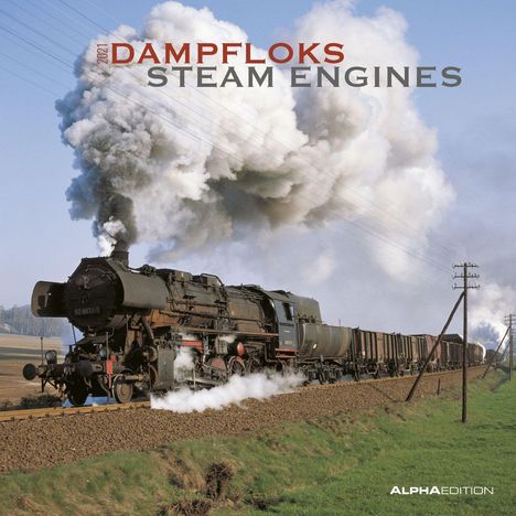 Dampfloks 2021 - Steam Engines - Broschürenka, Kalender