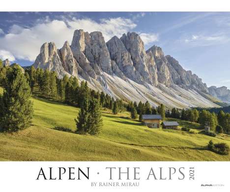 Rainer Mirau: Alpen 2021 - XL-Bildkalender, Kalender