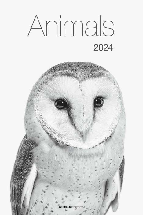 Animals 2024 - Foto-Kalender - Poster-Kalender - 33x49,5 - T, Kalender