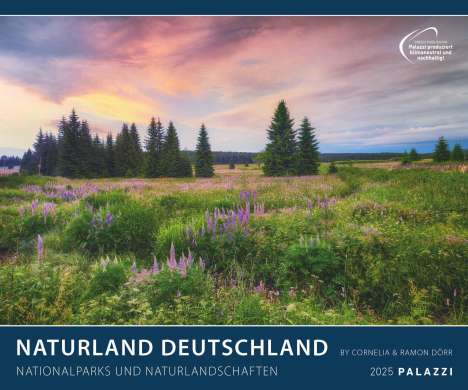 Naturland Deutschland 2025 - Bild-Kalender - Poster-Kalender - 60x50, Kalender