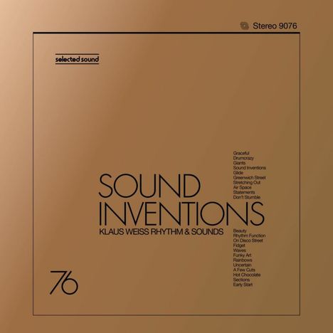 Klaus Weiss Rhythm & Sounds: Sound Inventions (Selected Sound), LP