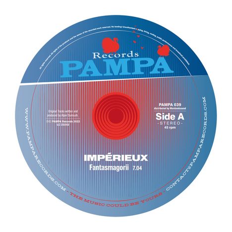 Imperieux: Fantasmagorii, Single 12"