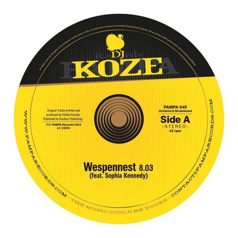 DJ Koze aka Adolf Noise: Wespennest EP, Single 12"