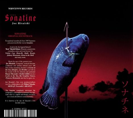Joe Hisaishi (geb. 1950): Sonatine (Original Soundtrack), CD