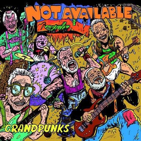 Not Available: Grandpunks (Blue Vinyl), LP