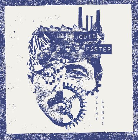 Jodie Faster: Saint Lundi (Clear Blue Vinyl), LP