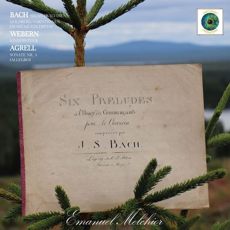 Emanuel Melchior plays Bach,Agrell,Webern, LP