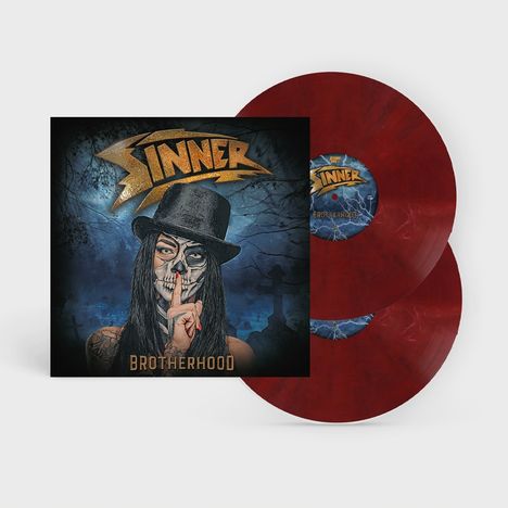 Sinner: Brotherhood (Limited Edition) (Pink / Red / Blue / White Marbled Vinyl), 2 LPs