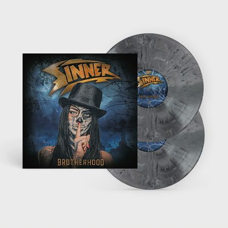 Sinner: Brotherhood (Limited Edition) (White/Black Marbled Vinyl), 2 LPs