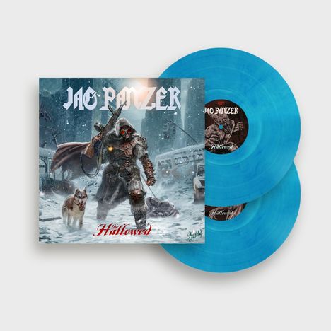 Jag Panzer: The Hallowed (180g) (Clear/Blue Marbled Vinyl), 2 LPs